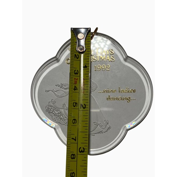 Hallmark Keepsake Ornament 1992 Twelve Days Of Christmas Nine Ladies Dancing - Picture 8 of 10